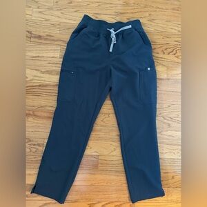 Figs Dark Harbor High Waisted Yola Skinny Scrub Pant